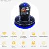 جدول الجدول المكتبي Nixie Tube Clock Smart WiFi Glow DIY Tube Clock Cloberpunk نمط سطح المكتب الرقمي على مدار الساعة ، يمكن أن يغير العرض التلقائي Update24327