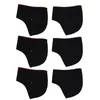 Chaussettes pour hommes 1/3 paire sommeil chaud talon craquelé pied doux sans orteils réutilisables pour les pieds secs femmes hommes