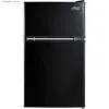 冷蔵庫冷凍庫北極キング3.2 CUフットダブルドアミニ冷蔵庫冷凍庫ブラックE-STAR ARM32D5ABB Q240326