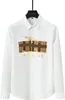 Chemise de luxe hommes bouton décontracté chemise habillée chemises d'affaires formelles chemises pour hommes à manches longues respirant T-shirt vêtements taille asiatique