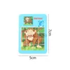 Intelligence toys 1PC Cartoon Animal Jigsaw Puzzles Baby Early Educational Developing Toys for Children Birthday Funny Gifts Kids Montessori Games 24327