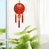 Dekoracja imprezy 3D Chinese Dragon Rok wiszący 100cmx38cm akryl 2024 r dla domowego dekoracji drzewa samochodu
