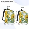 Backpack School ToBag Sunflowers Słonecznika Raluowanie na ramię laptopa worka