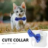 Hundkläder Tuxedo Collar Pet Bow slips Dekorativ kattunge Justerbar söt katt bärbar härlig valp