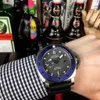 Luxe horloge Designer horloge Horloges voor heren Mechanisch automatisch uurwerk Saffierspiegel 47 mm rubberen horlogeband Sporthorloges Xbef WENG
