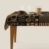 Afrikaanse Etnische Tribal Rechthoek Tafelkleed Keuken Eettafel Decor Herbruikbare Waterdichte Bruiloft Decoraties 240312