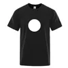 2024 Projektantka nowa męska koszulka sprawdzona Rotundity drukowana litera m luźne męskie świąteczne odzież Running T-shirts