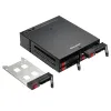 Przypadki Oimaster 6 Bays Mobile Backplane Support 2.5 '' SATA HDD SSD Dysk twardy z chłodzeniem szafka wentylatora Hotswap 6 Gbps Transmisja