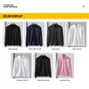 Dostosowywana kurtka softshell Men Drukuj zdjęcie LG Sleeve do bluzy męskiej i żeńskiej niestandardowej bluzy z kapturem dodaj tekst G9E7#