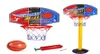 Conjunto de cesta de basquete para crianças ajustável portátil suporte de basquete esporte jogo conjunto net bola e bomba de ar da criança do bebê sport2237671
