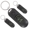 Väggklockor 3st Keychain Watch Pocket Portable Digital Students Examination