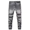 Jeans violets de créateur Jeans pour hommes Mode Luxe Slim Stretch Soft Bee marque Pantalon d'affaires Pantalon brodé Pantalon décontracté en denim