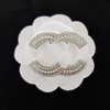 Pins Broches Mode Luxe Dames Designer Broches 18K Vergulde Inleg Kristal Strass Broche Charme Merk Letter Broche Pin Sieraden Accessoires Geschenken Y2403