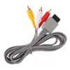 Audiokabel-Anschlüsse 1,8 m O-Video-AV-Spielekonsole Composite 3 RCA-Kabeldraht Haupt 480P Hohe Qualität für Wii-Drop-Lieferung elektronisch OTWB2