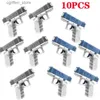 Gun Toys 10 Nya vattenpistoler Non Electric Pistol Shooting Toys Hela Automatic Summer Beach Toys Children Barn Girls Adults240327