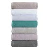 Ensemble de serviettes Great Bay Home 100 % coton à séchage rapide (76,2 x 132,1 cm) avec forte absorption d'eau et serviette de bain tissée en pop-corn texturé.Série Acacia (4 pièces