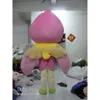 Trajes de mascote Halloween Natal Angel Girl Mascotte Cartoon Plush Fancy Dress Mascot Costume