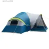 Tendas e abrigos Suprimentos de acampamento com 3 quartos de hóspedes e telas na varanda para 10 pessoas barracas de acampamento familiares frete grátis barracas naturais para caminhadas ao ar livre24327