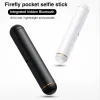 Sticks Mini Firefly Selfie Selfie Stick Bluetooth Wireless Pilot Control Wydłużona ręka selfie dla iPhone'a Xiaomi Huawei vivo