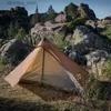 Tendas e abrigos 2021 nova versão FLAMES CREED Lanshan 1 Pro Tenda 3/4 Temporada 230 * 90 * 125cm 2 lados 20d Silnylon Tenda de acampamento leve para 1 pessoa24327