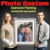 Acessórios despaint 5d diy foto personalizado pintura diamante imagem de strass diamante bordado 3d cruz casa decoração do casamento zx