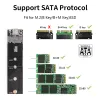 Корпус Tishric SSD M2 Адаптер внешний корпус жесткого диска SATA протокол HD Mke