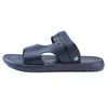 Sandaler Style Men's Mans Casual Shoe Lightweight Två sätt att bära högkvalitativt mode bärande sommarmän strand toffel