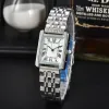 Luxury Womens tank Watch Square Watches Designer Quartz Movement Stainless Steel Bracelet Sapphire Glass Waterproof women wristwatches #4608