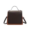 Bolsa de ombro feminina bolsa vintage designer massenger estilo mori bolsa simples versátil senhora tote couro pu