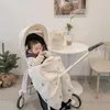 Filtar koreanska björn baby barnvagn täcker filt bomullsgasmantel mantel rem vindtät muslin swaddle född wrap accessoarer