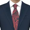 Bow Ties Paisley Tie For Men Women 6CM Skinny Neck Party Business Casual Slim Neckties Classic Suit Adult Cravat