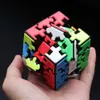 New Magic Gear 3X3x3 Novel Children Brain Development Professional Speed Fidget Toys Twisty Puzzle 3D Cube For Kids