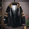 loose Bomber Jacket Men Hooded Overcoat New Arrival Baseball Jackets Spring Autumn Casual Fi Men's Jacket 3XL 4XL Top P09M#