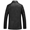 Weiche Lederjacken Männer Lederjacke Dicke Moto Mäntel Casaco Masculino Plus Größe 4XL Winter Klassische Motorrad Busin f1jq #