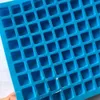 Stampi estivi in silicone ghiacciato per ghiaccio Strumenti 126 Lattice Cubo quadrato portatile Cioccolato Caramelle Gelatina Stampo Cucina Forniture per cottura Fy4457 1020 d