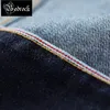 mbbcar men seedge denim jacket 14oz e wed 557 III Amekaji vintage seedge raw denim jacket black and blue jacket 3059 w8P8#