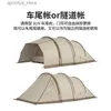 Tents and Shelters Naturehike 2023 New Cloud Vessel Car Tent Outdoor Camping Rainproof Sunscreen Tunnel Car Tail Tent One Room And One Hall Tent24327