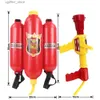 Gun Toys Sacs à dos de pompiers pour enfants, pistolets à eau, jouets de plage pour enfants, jeux de rôle, pistolets de pompiers, jouets240327