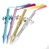 PC/LOT TASSLES SWORD Knife Water Signature Gel Gel Ink Pen/Student Office Children Present/Creative Stationery