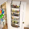 Racks 6Tier HeavyDuty 6 Baskets Over the Door Pantry Organizer Hanging Storage Rack