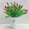 Vasen schöne künstliche Rattan Vase DIY auffällige handgefertigte Kunststoffblumenkarten Garten Lagerkorb Wohnkorte Wohnkörper