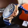 Luxury Watches for Mens Mechanical Wristwatch Panerrais Multi-function Designer Watches High Quality Sapphire Large Diameter Watch VLYA