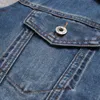 2022 Hommes à capuche Denim Jacket Mens Casual Jean Vestes Mens Streetwear Cowboy Veste Mâle Chapeau Manteau détachable 4XL 5XL L4kO #