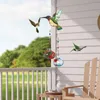 Other Bird Supplies Wind Chimes Hummingbird Feeders Outdoor Water Feeder Chime Shaped Feeding Tool For Garden