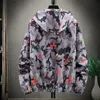 2024 lente mannen Windbreakers casual capuchon nieuwe Cool winddicht jasje heren jas Kleding plus size t8aW #