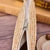 Shoulder Bags 1PCS Ladies Rattan Grass Small Bag Women Cute Can Be Fitted With Mobile Purse Crossbody