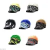 Berets 2024 Baseball Cap With Spiked Hairs Wig Hat Wigs Men Women Casual Concise Sunshade Adjustable Sun Visor