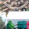 Party Decoration Paper Bunting Garland Jubileum Tillbehör Brev Banner dessertbord Happy