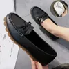 Sıradan Ayakkabı Comemore Sığ Loafers Kadın Daireler Ofis Konfor Ayakkabı 2024 Kadınlar Düz Bahar Yaz Bowtie Yumuşak Sole