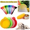 3 In 1 Food Silicone Dog Bowls Sealing Lid Reusable Pet Cats Storage Can Cover fresh-keeping Seal Caps T9I002596